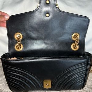 Gucci Marmont Small Matelasse Shoulder Bag